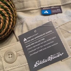 NWT Eddie Bauer FirstAscent pants. Size 8 petite.